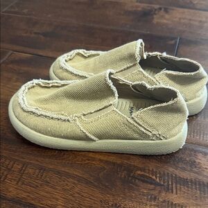 Boys Slip-On Kids Shoes in Khaki